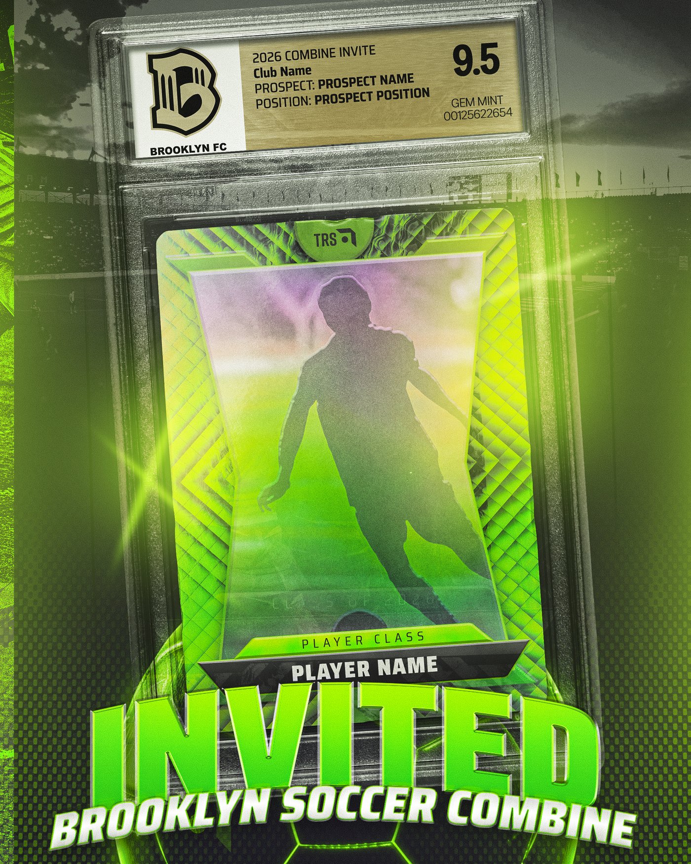 Brooklyn Combine · Sample Prospect Card